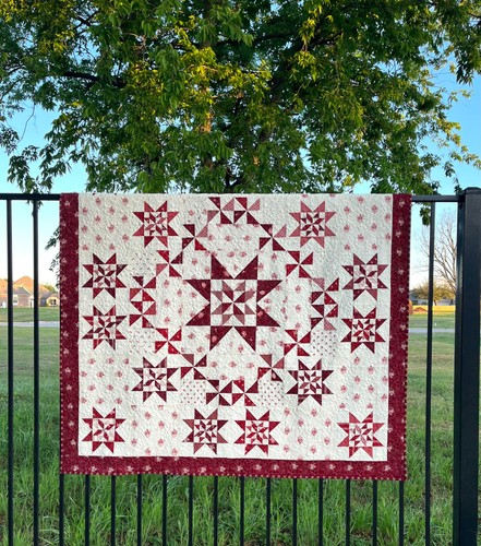 Rouge gatherings quilt - rouge,